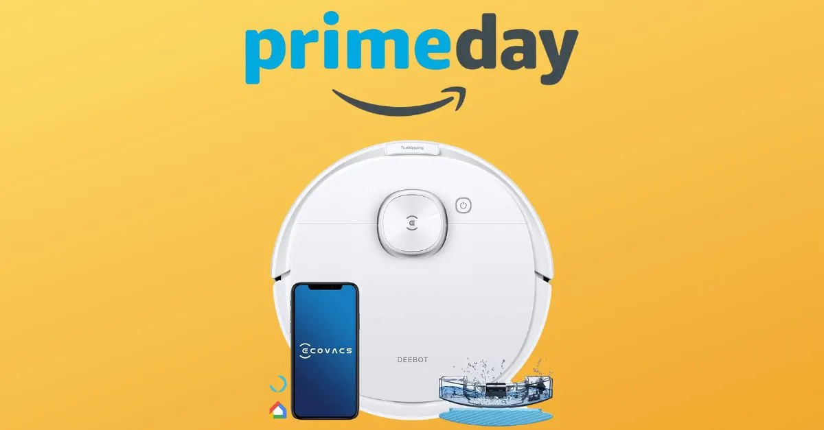 Prime Day : Amazon casse le prix de l'aspirateur robot laveur ECOVACS DEEBOT N8 avec 31% de réduction !