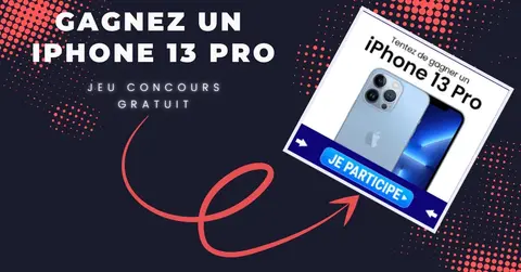 gagner un iphone 13 pro - jeu concours gratuit