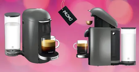 promo cafetiere expresso krups Vertuo Plus Titanium