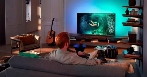 tv 4k philips ambilight promo fnac